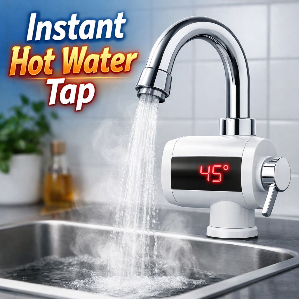 Instant Thankless Digital Electric Hot Water Tap 2026